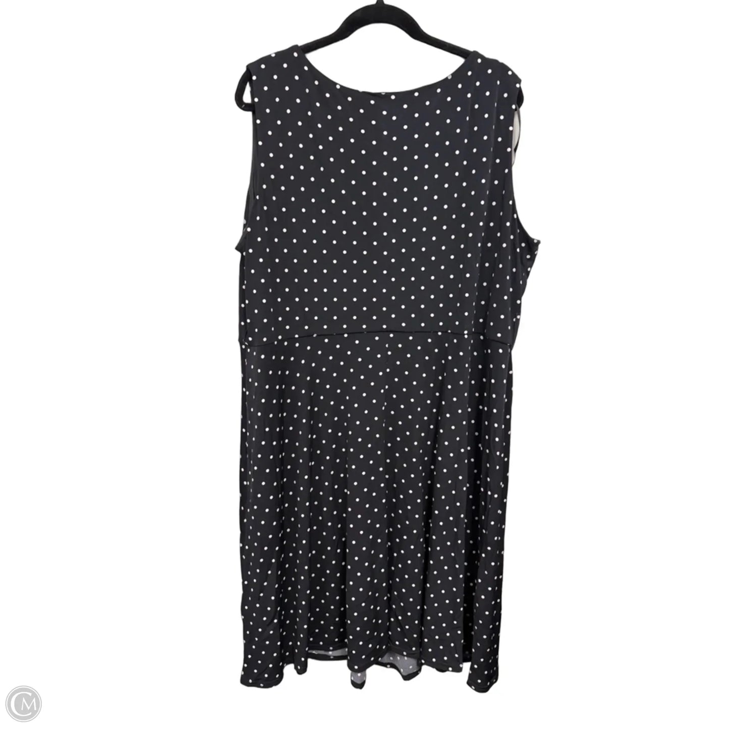 Dress Casual Midi By Jessica Howard In Black & White, Size: 20