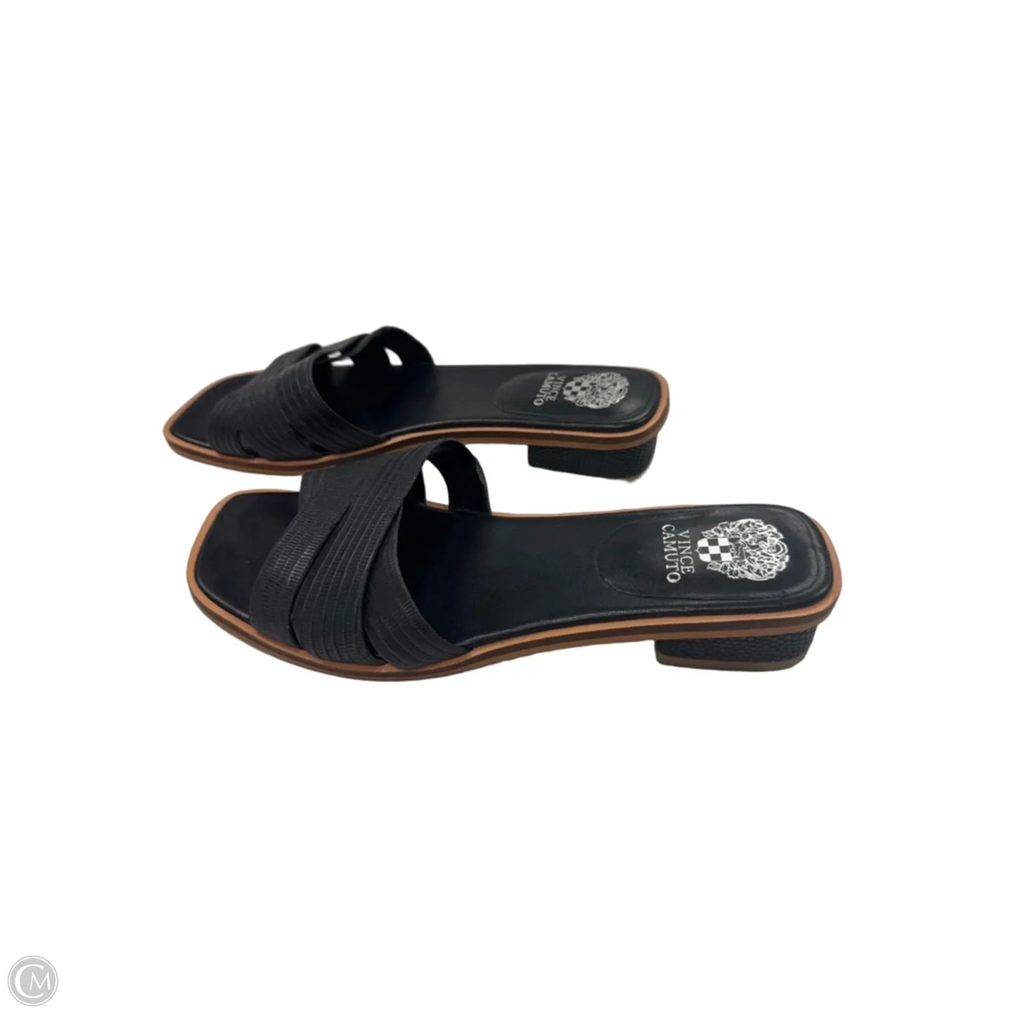 Sandals Flats By Vince Camuto In Black, Size: 8