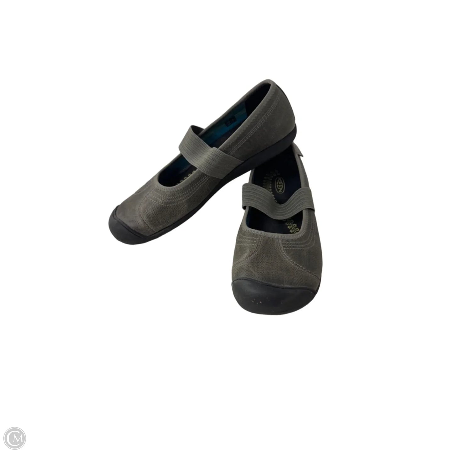Shoes Flats By Keen In Grey, Size: 9
