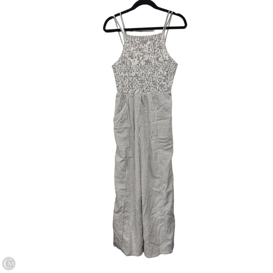 Jumpsuit By American Eagle In Grey & White, Size: L