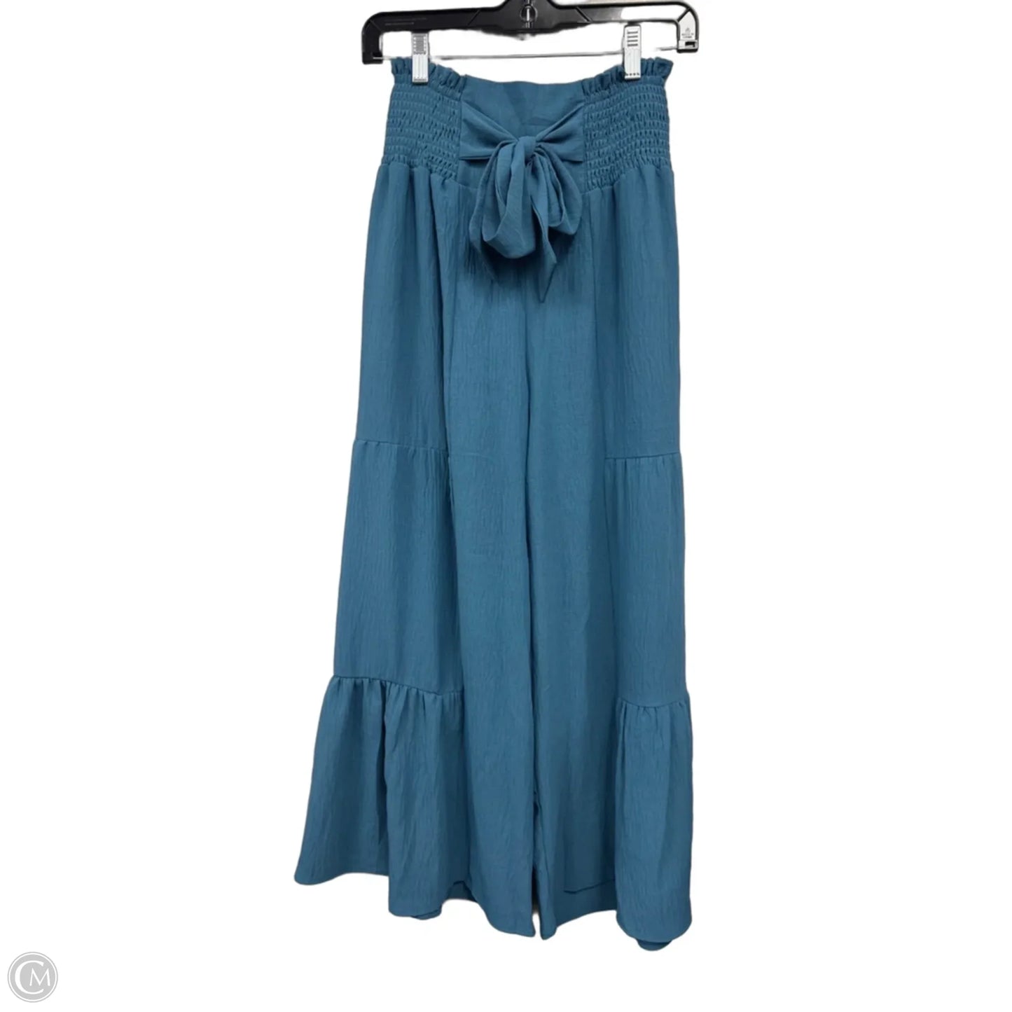 Pants Wide Leg By Clothes Mentor In Teal, Size: S