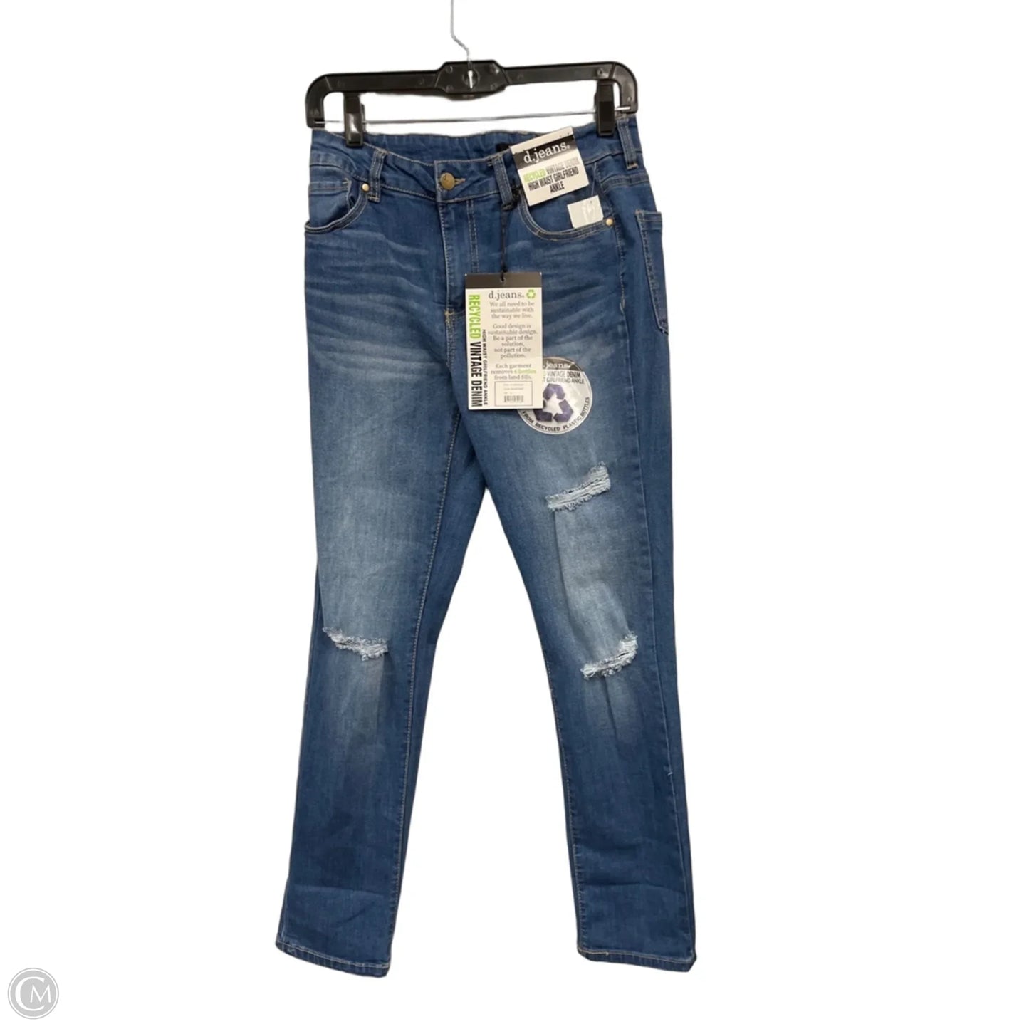 Jeans Straight By D Jeans In Blue, Size: 6