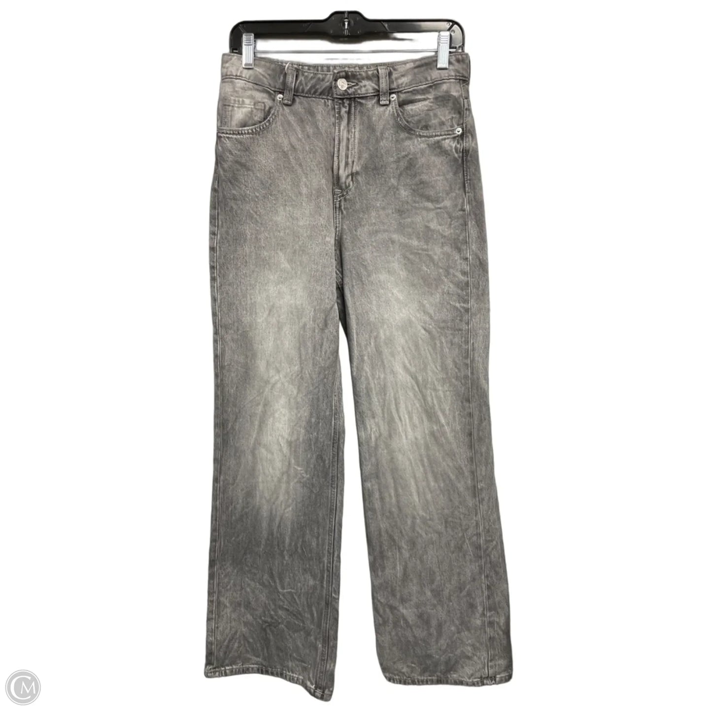 Jeans Wide Leg By Divided In Grey, Size: 4