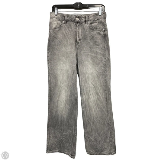 Jeans Wide Leg By Divided In Grey, Size: 4