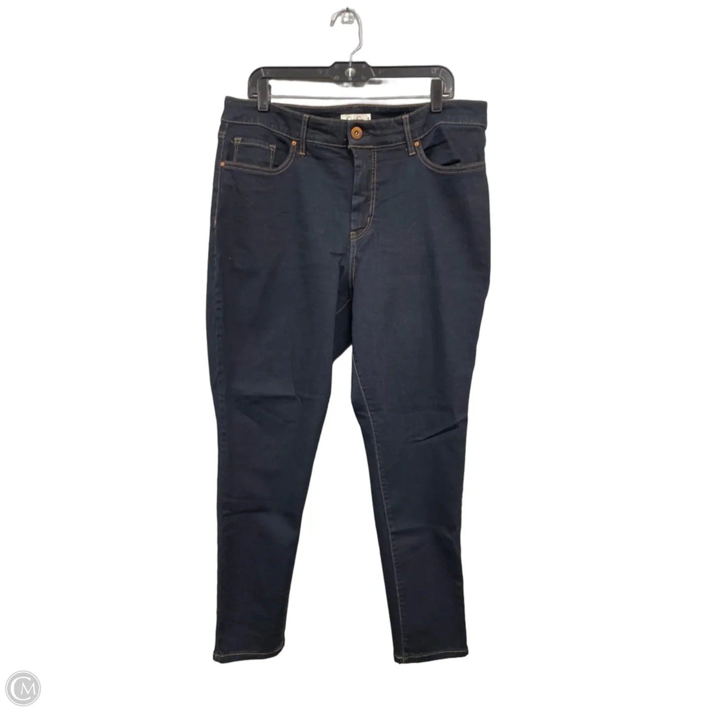 Jeans Skinny By Jessica Simpson In Blue, Size: 18