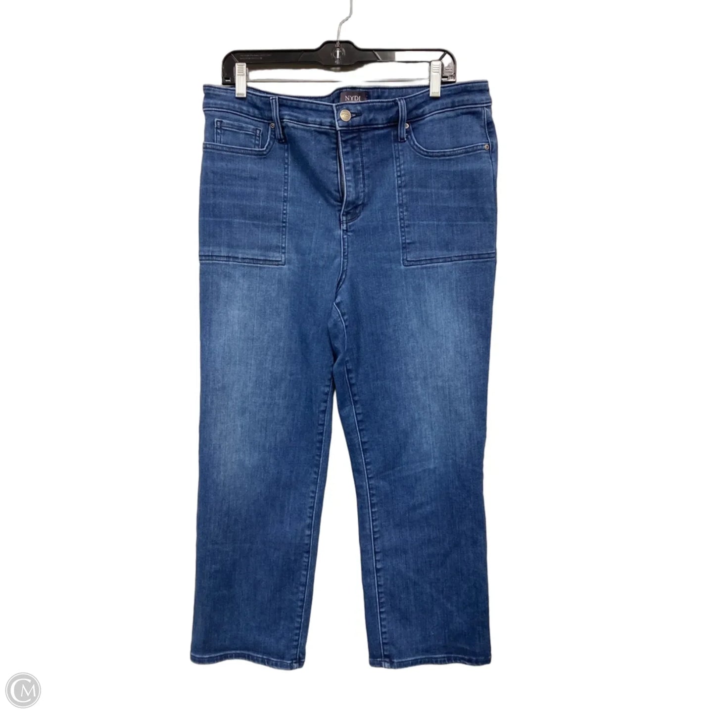 Jeans Flared By Not Your Daughters Jeans In Blue, Size: 16