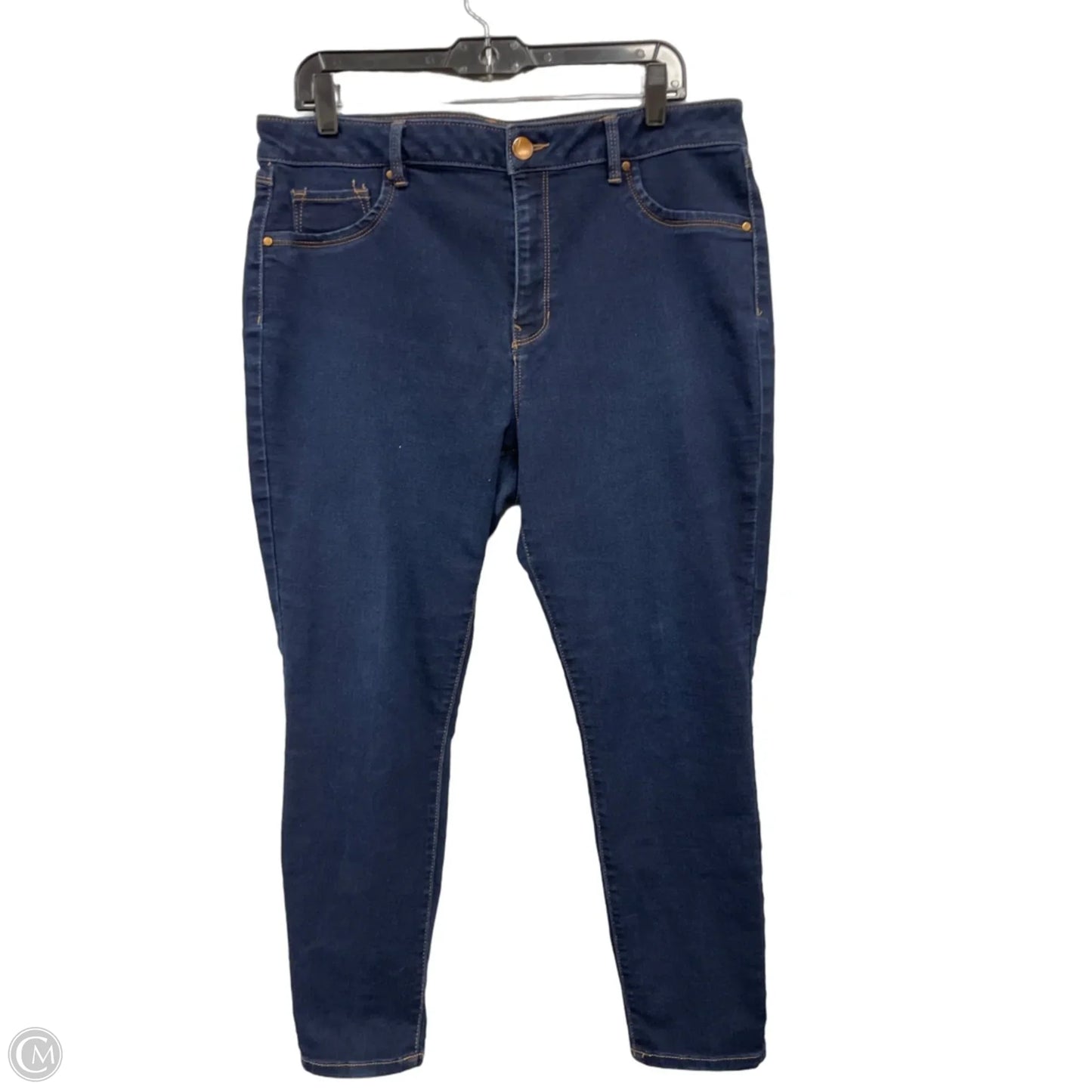 Jeans Skinny By D Jeans In Blue, Size: 16