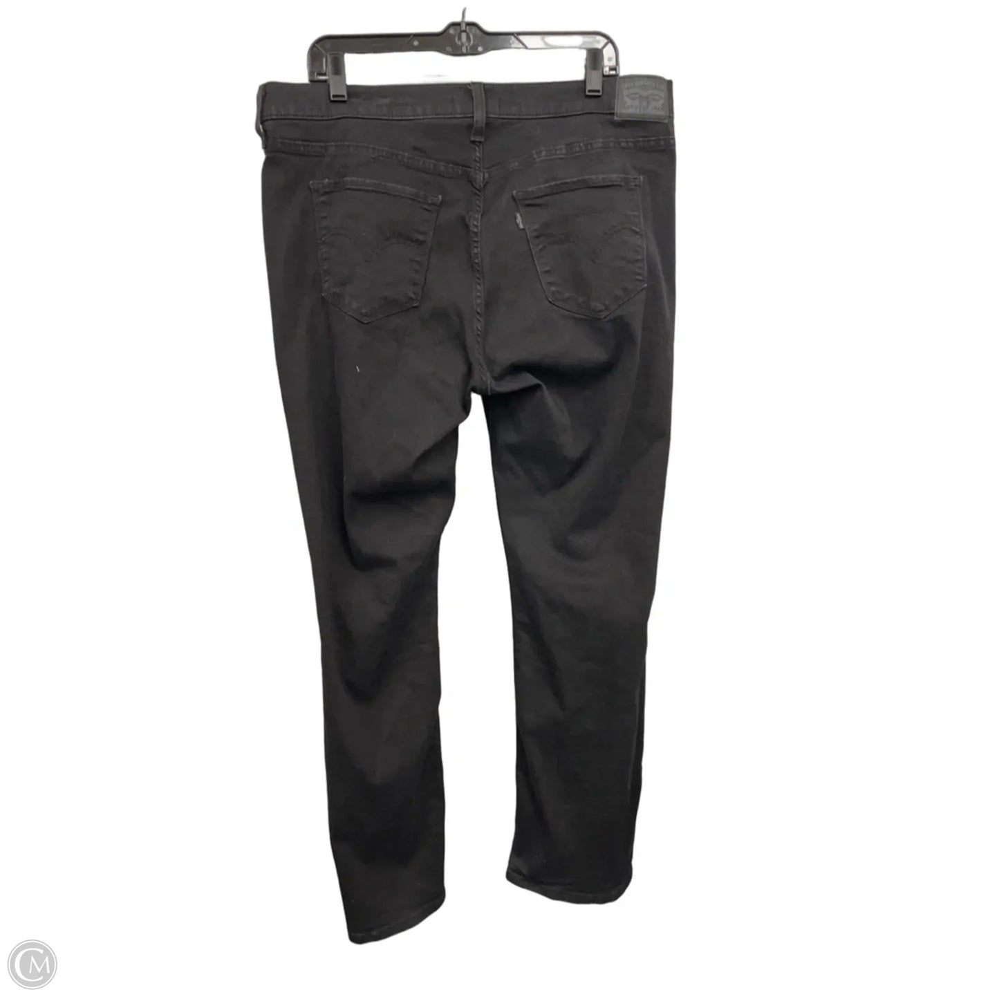 Jeans Boot Cut By Levis In Black, Size: 18