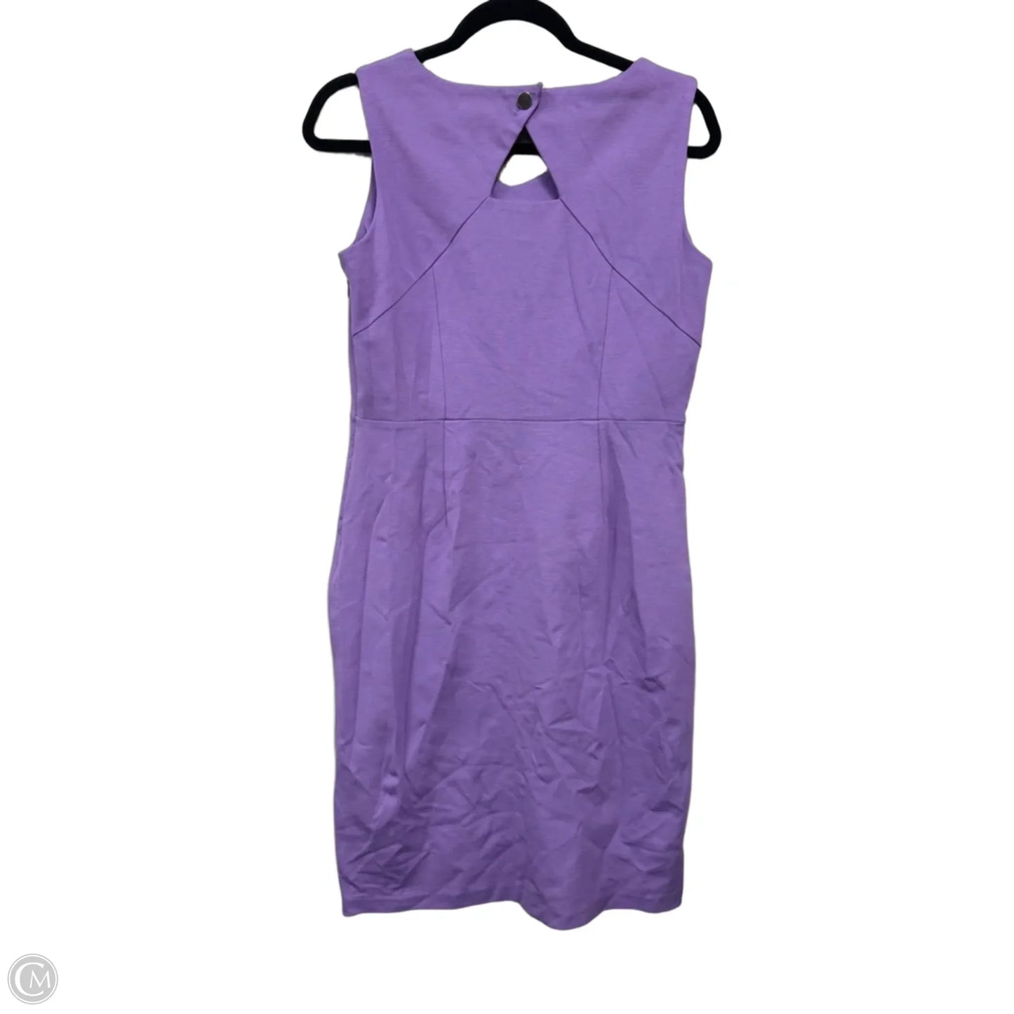 Dress Casual Midi By Talbots In Purple, Size: 4