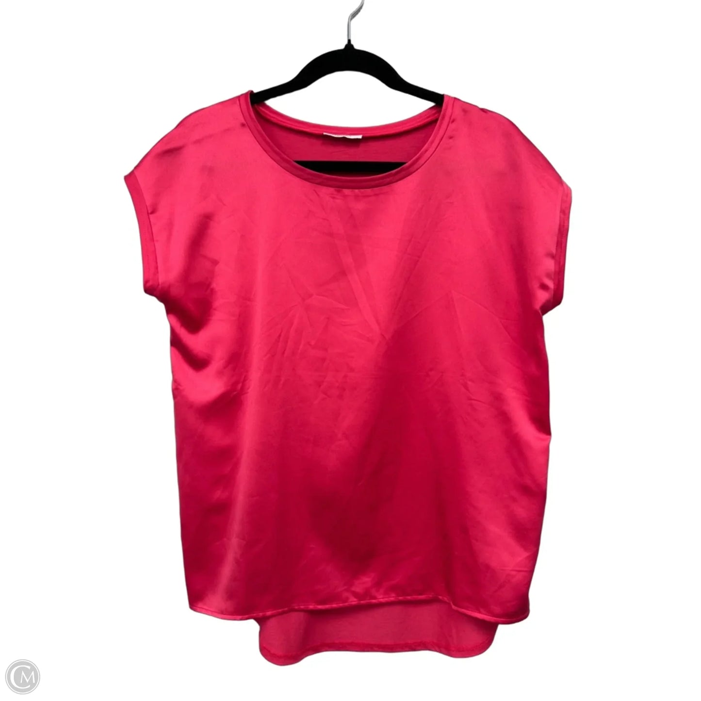 Top Short Sleeve By Clothes Mentor In Coral, Size: M