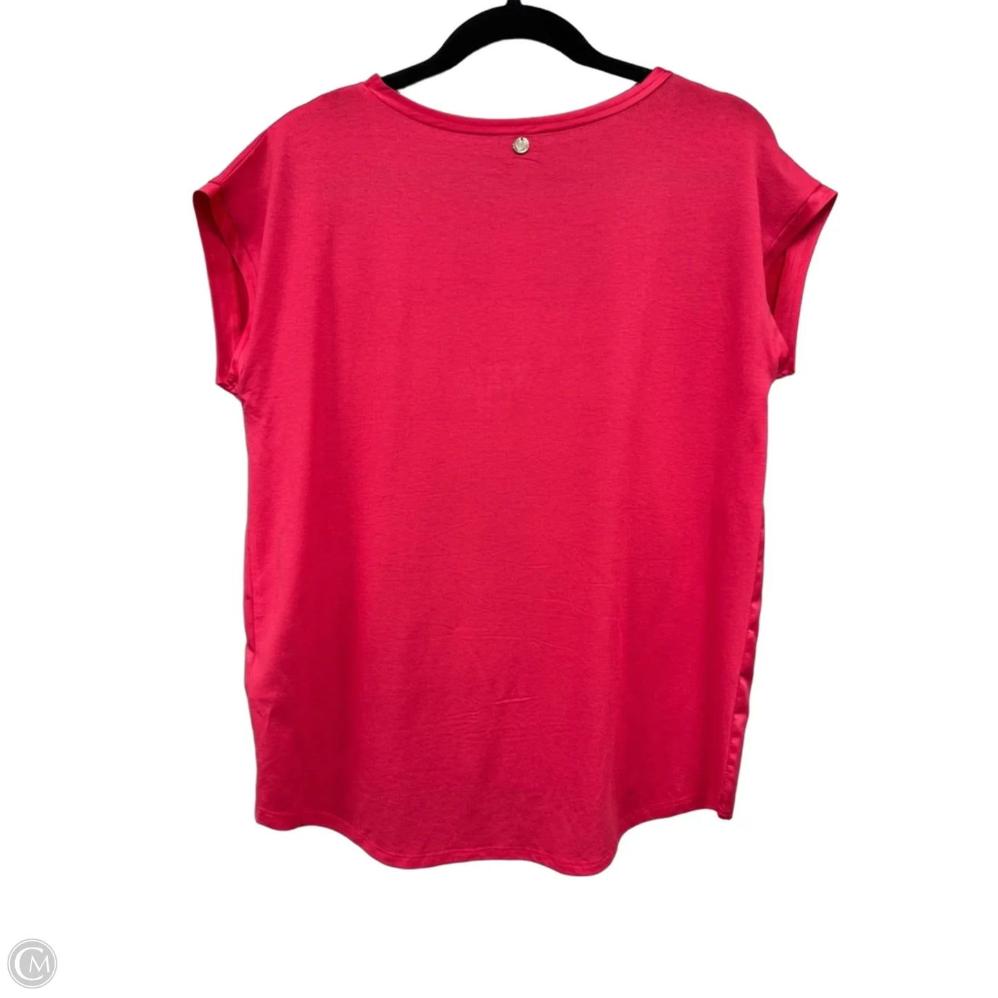 Top Short Sleeve By Clothes Mentor In Coral, Size: M