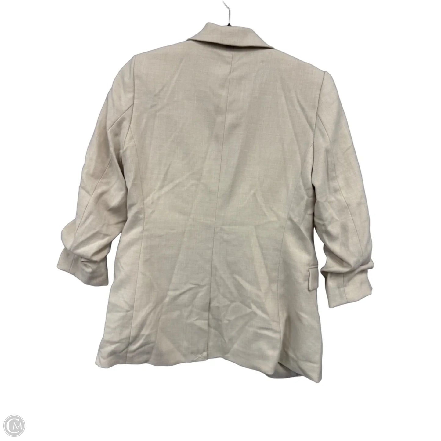 Blazer By H&m In Cream, Size: S