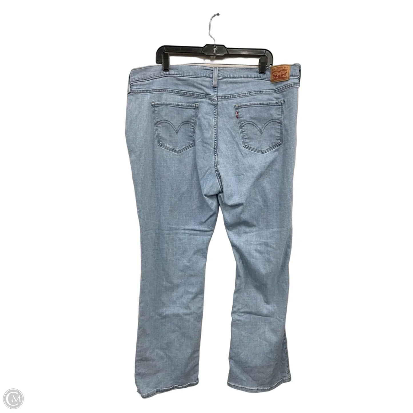 Jeans Boot Cut By Levis In Blue, Size: 22