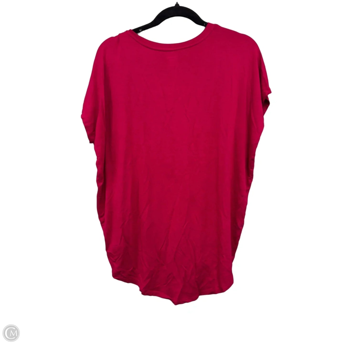 Top Short Sleeve Basic By Express In Pink, Size: S