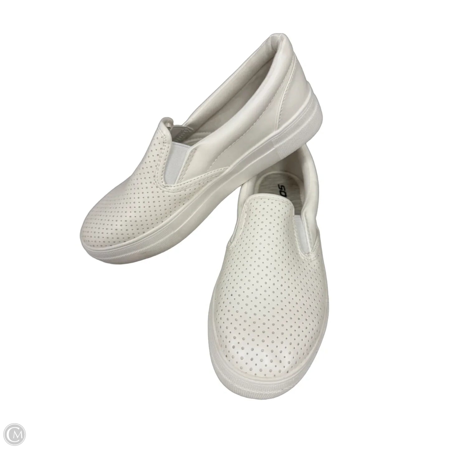 Shoes Sneakers By Soda In White, Size: 8