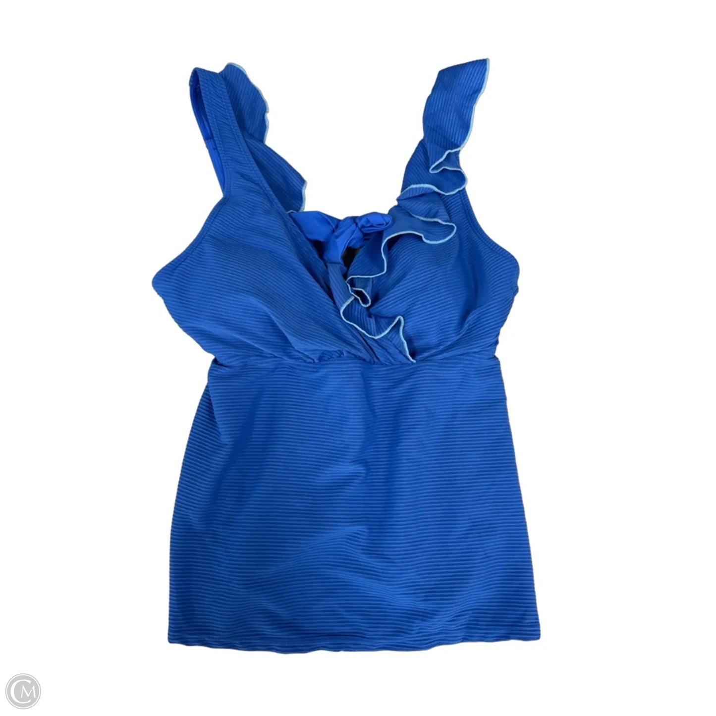 Swimsuit 2pc By Clothes Mentor In Blue & Pink, Size: L