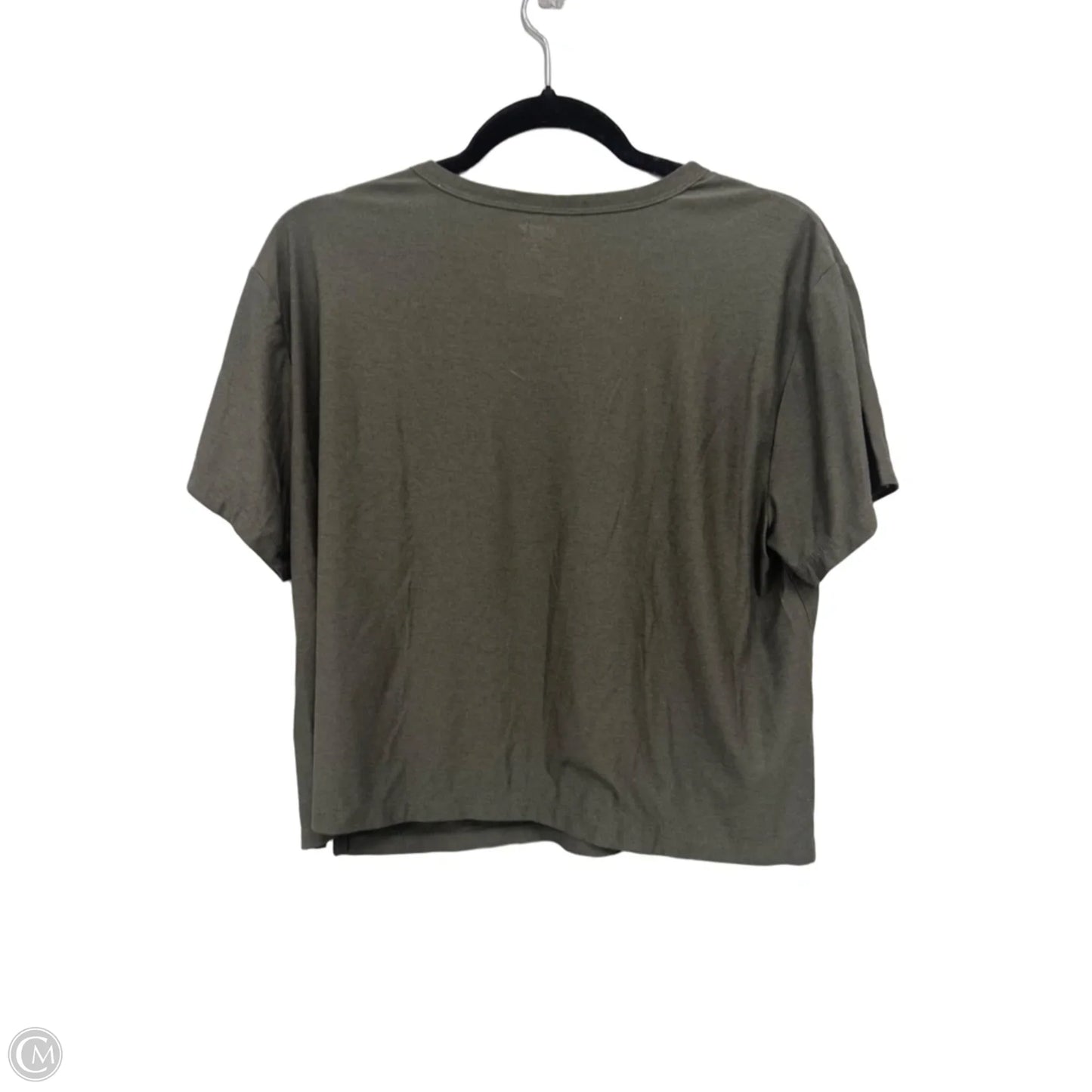 Athletic Top Short Sleeve By Old Navy In Green, Size: M