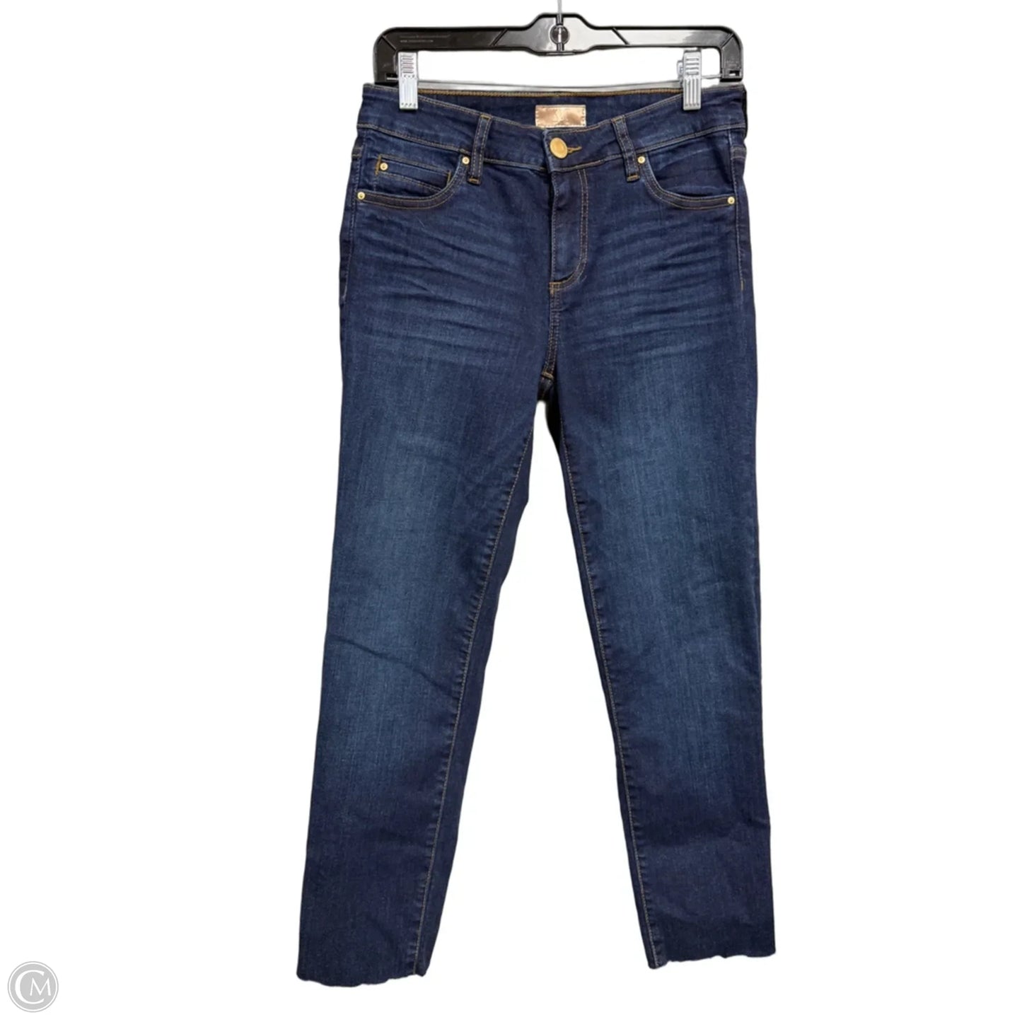 Jeans Straight By Kut In Blue, Size: 2