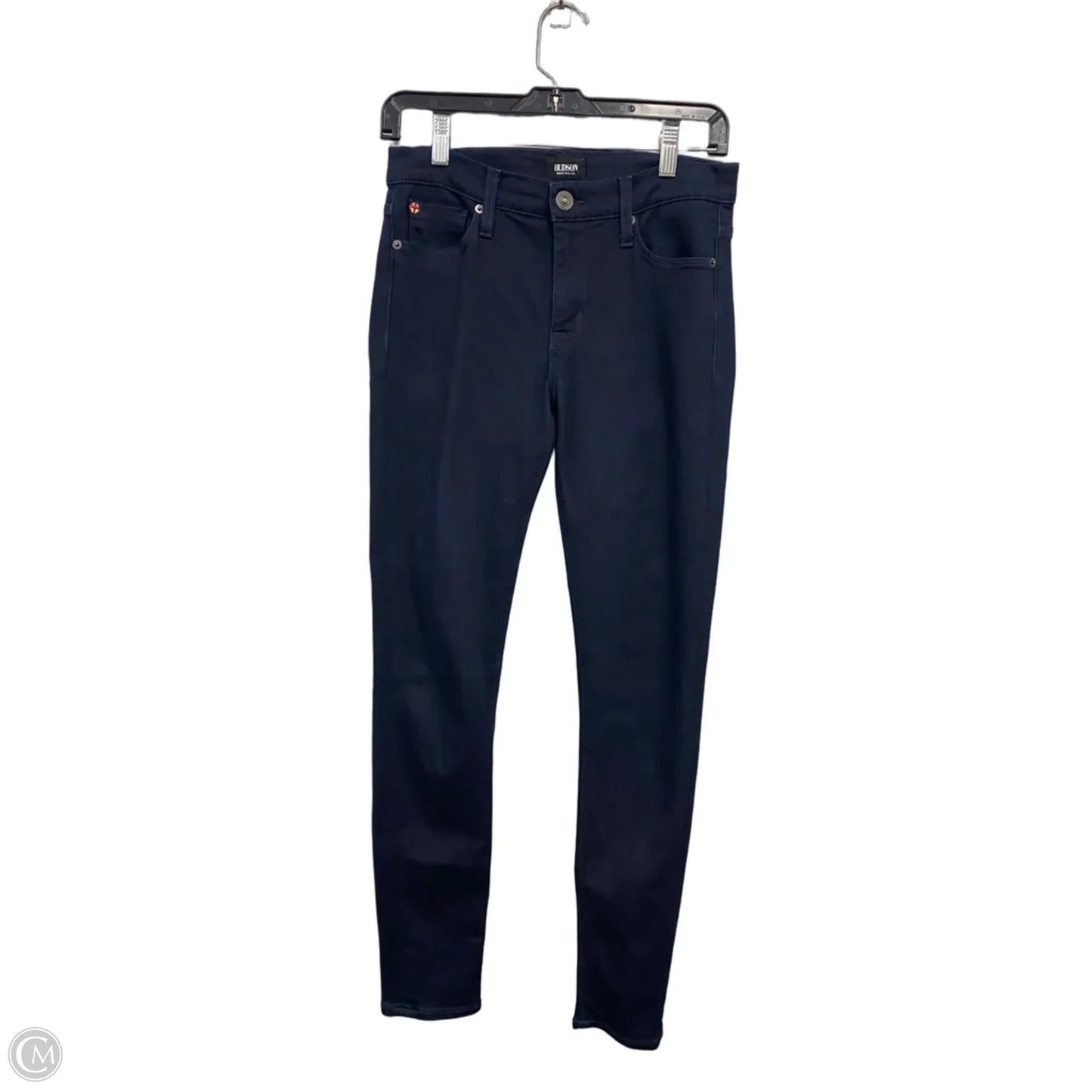 Jeans Skinny By Hudson In Navy, Size: 4