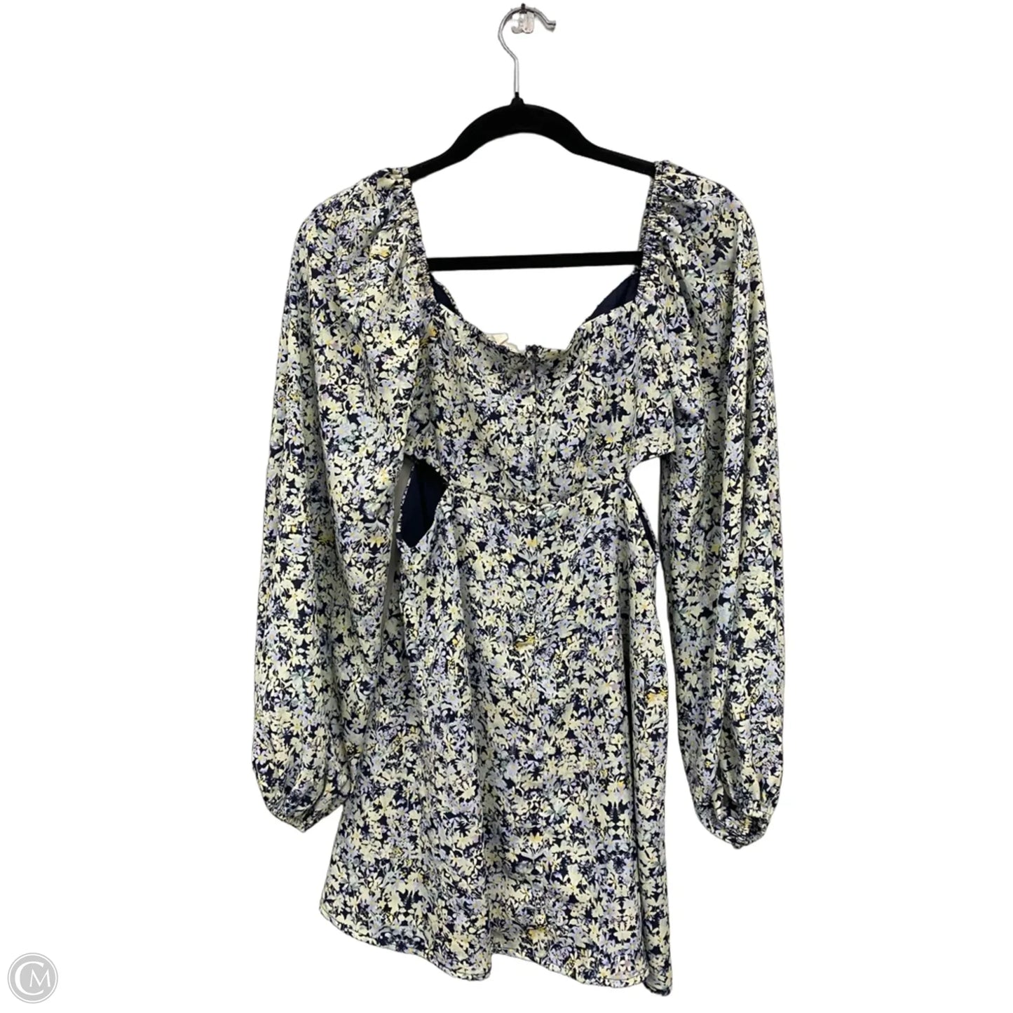 Dress Casual Short By La Hearts In Blue & Yellow, Size: S