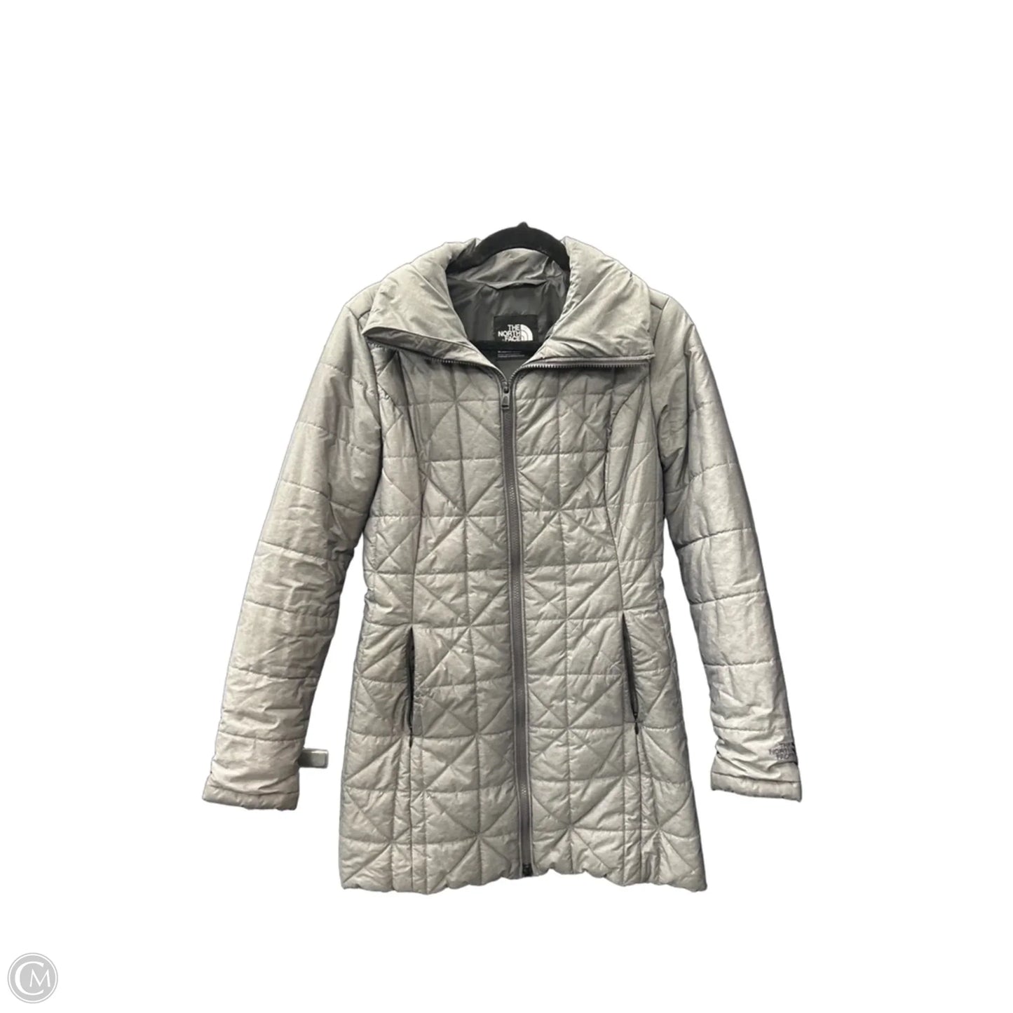 Jacket Puffer & Quilted By The North Face In Grey, Size: S