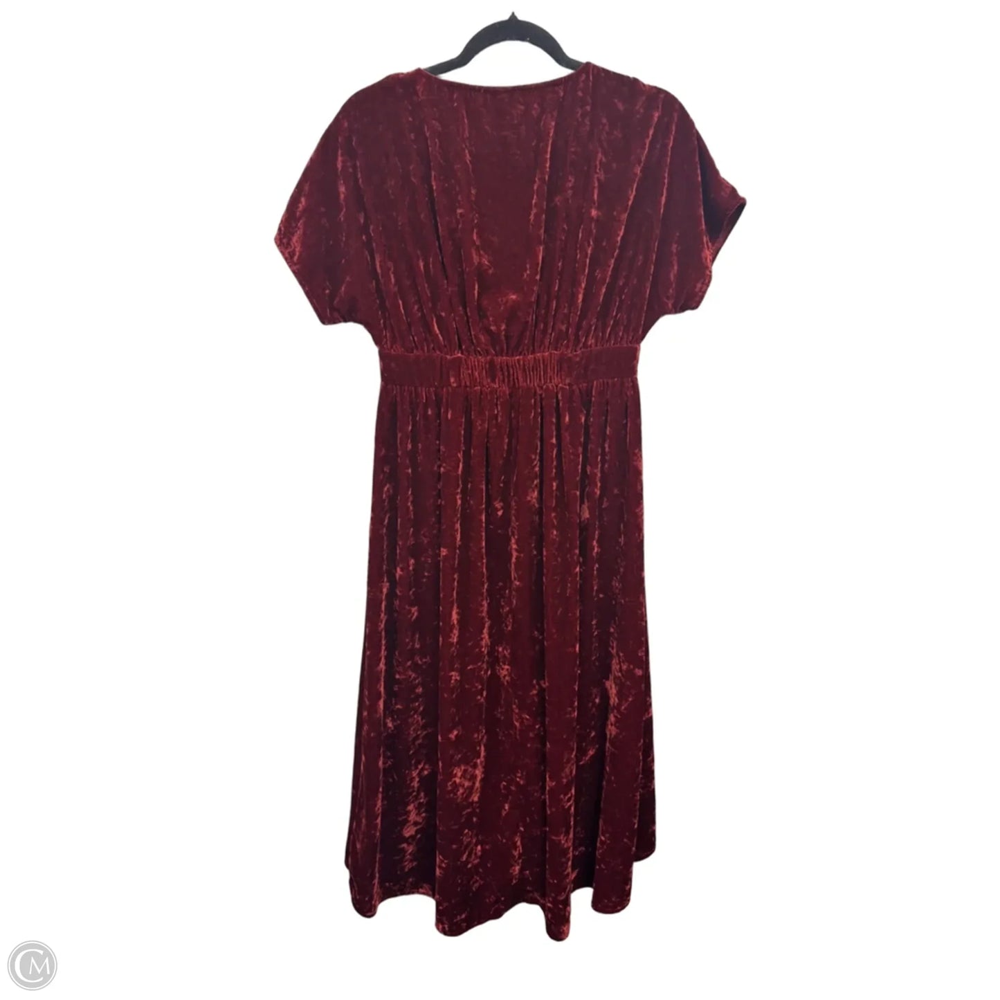 Dress Casual Midi By Cabi In Maroon, Size: Xs