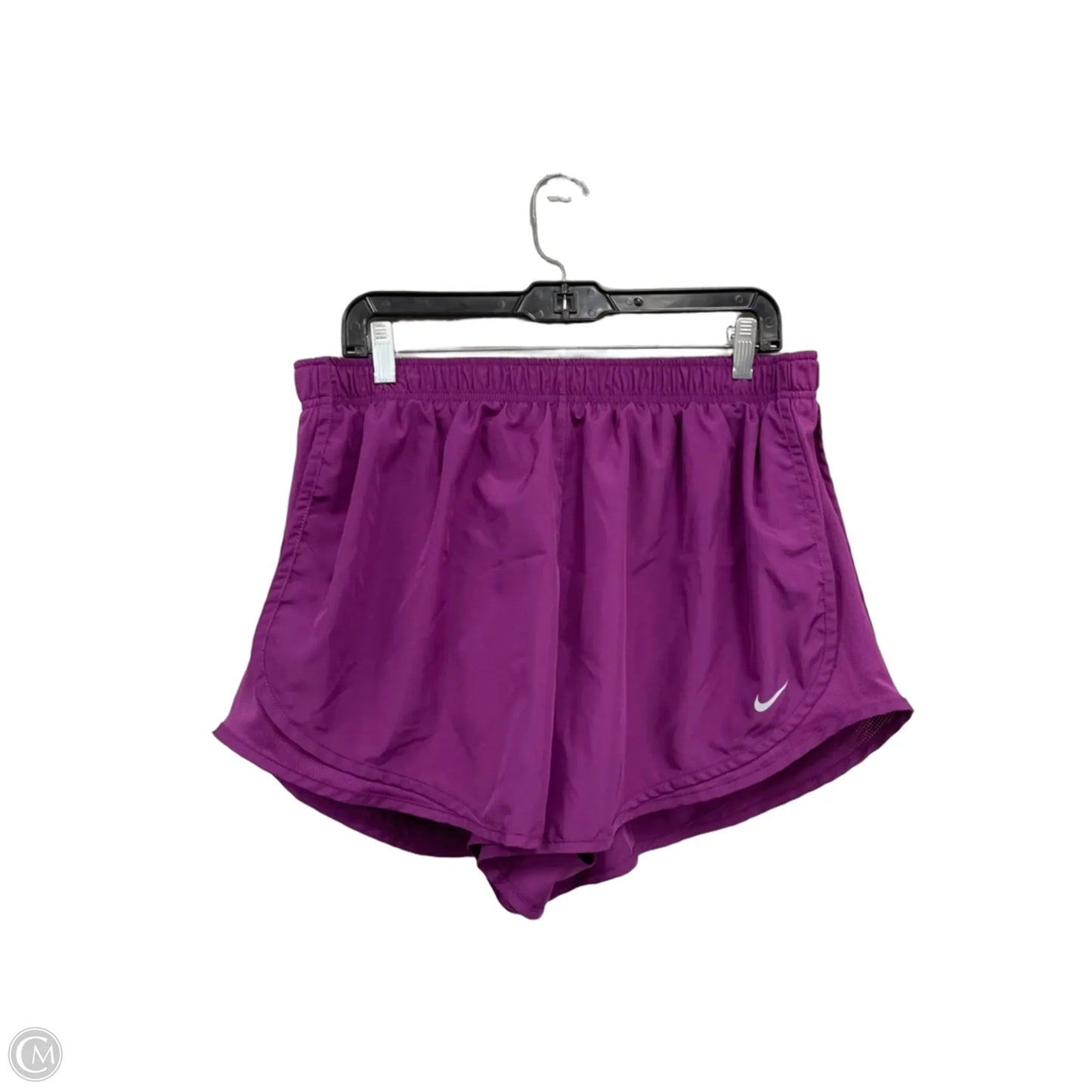 Athletic Shorts By Nike Apparel In Purple, Size: 1x