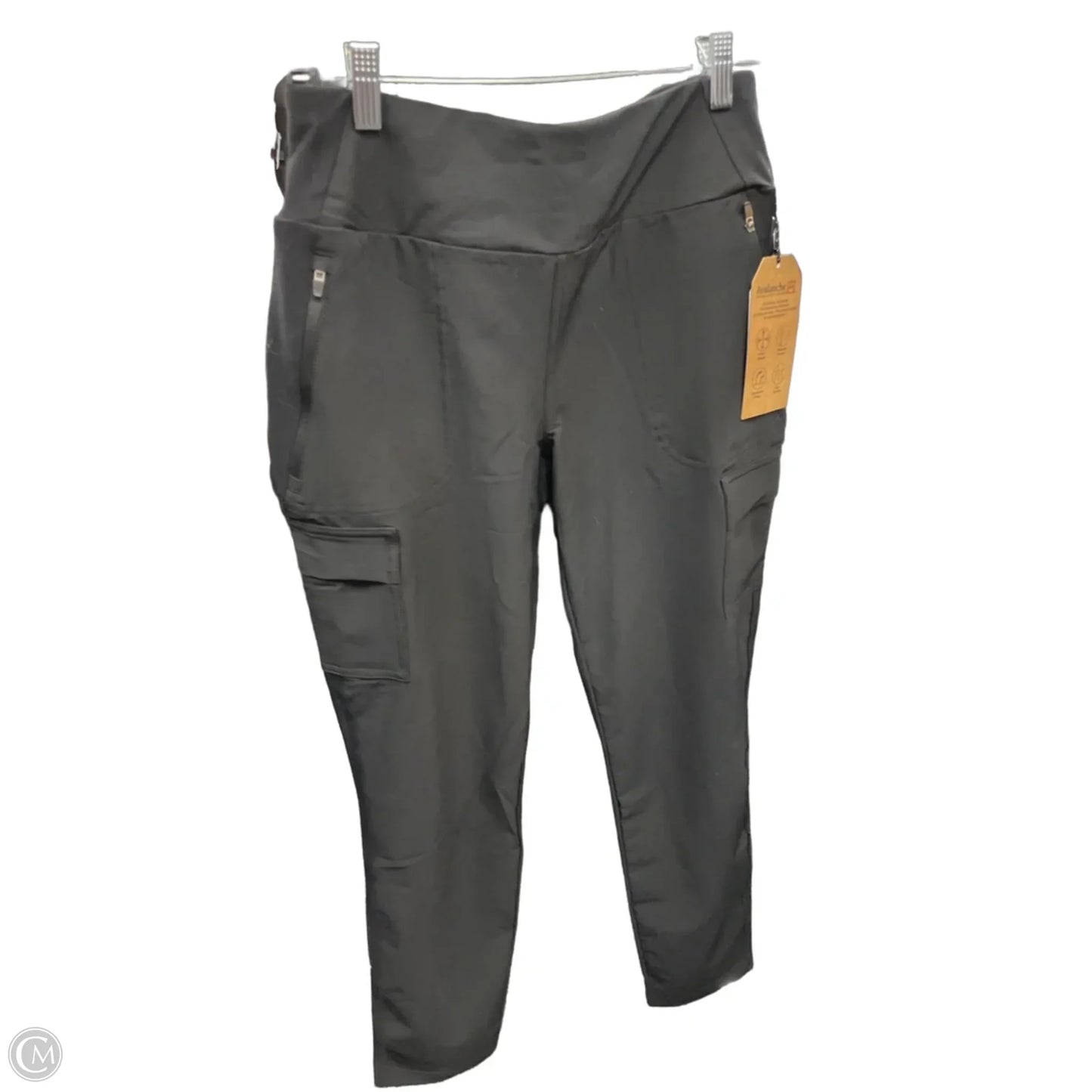 Athletic Leggings By Avalanche In Black, Size: L