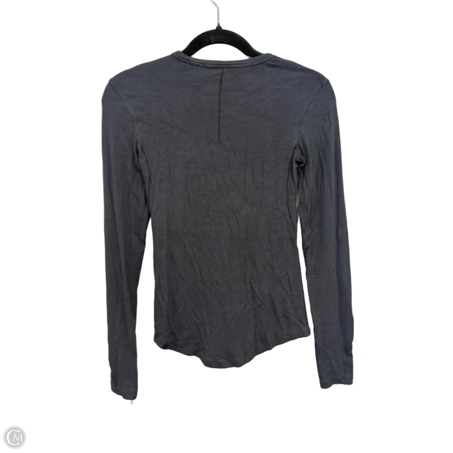 Athletic Top Long Sleeve Crewneck By Lululemon In Black, Size: 2