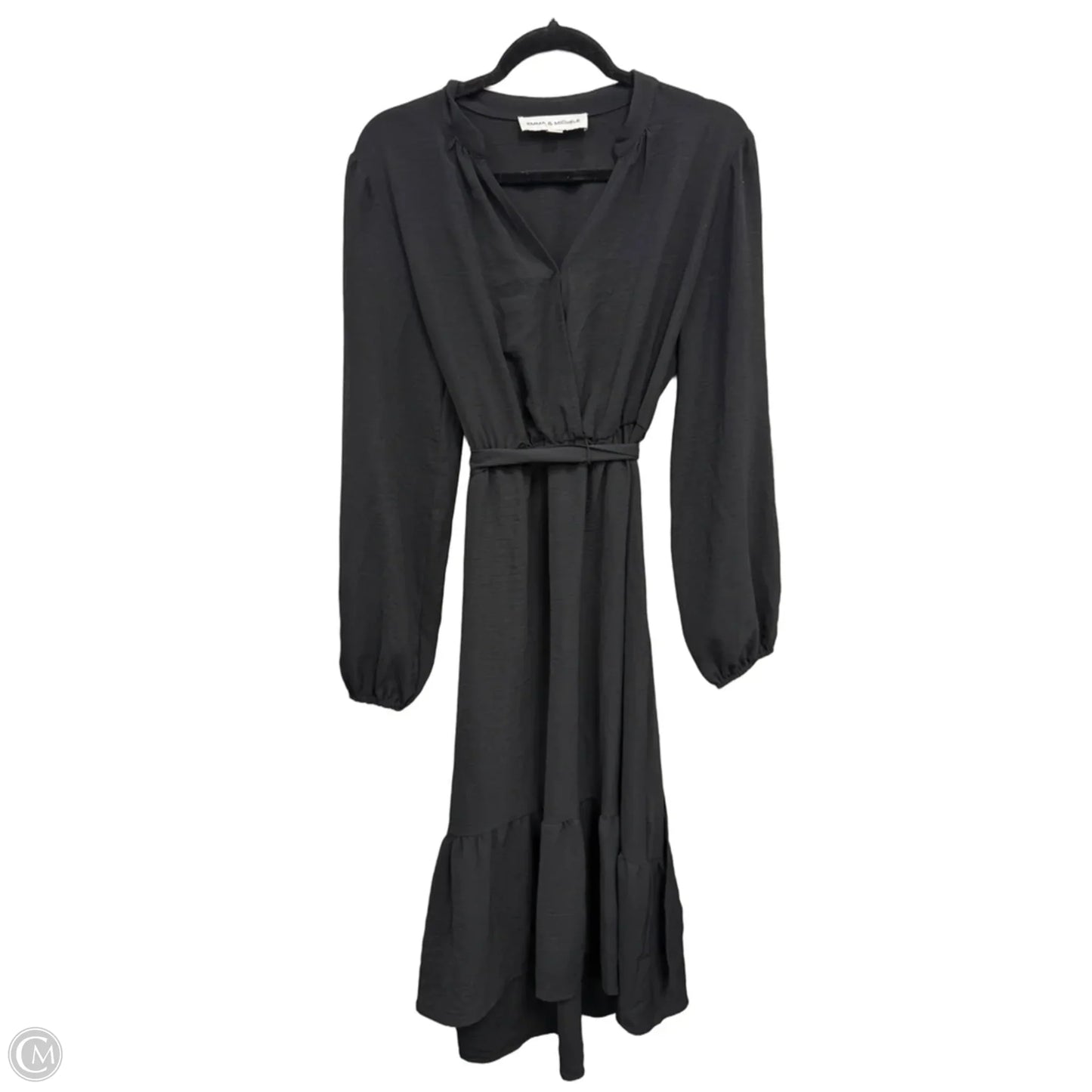 Dress Casual Midi By Emma And Michele In Black, Size: M