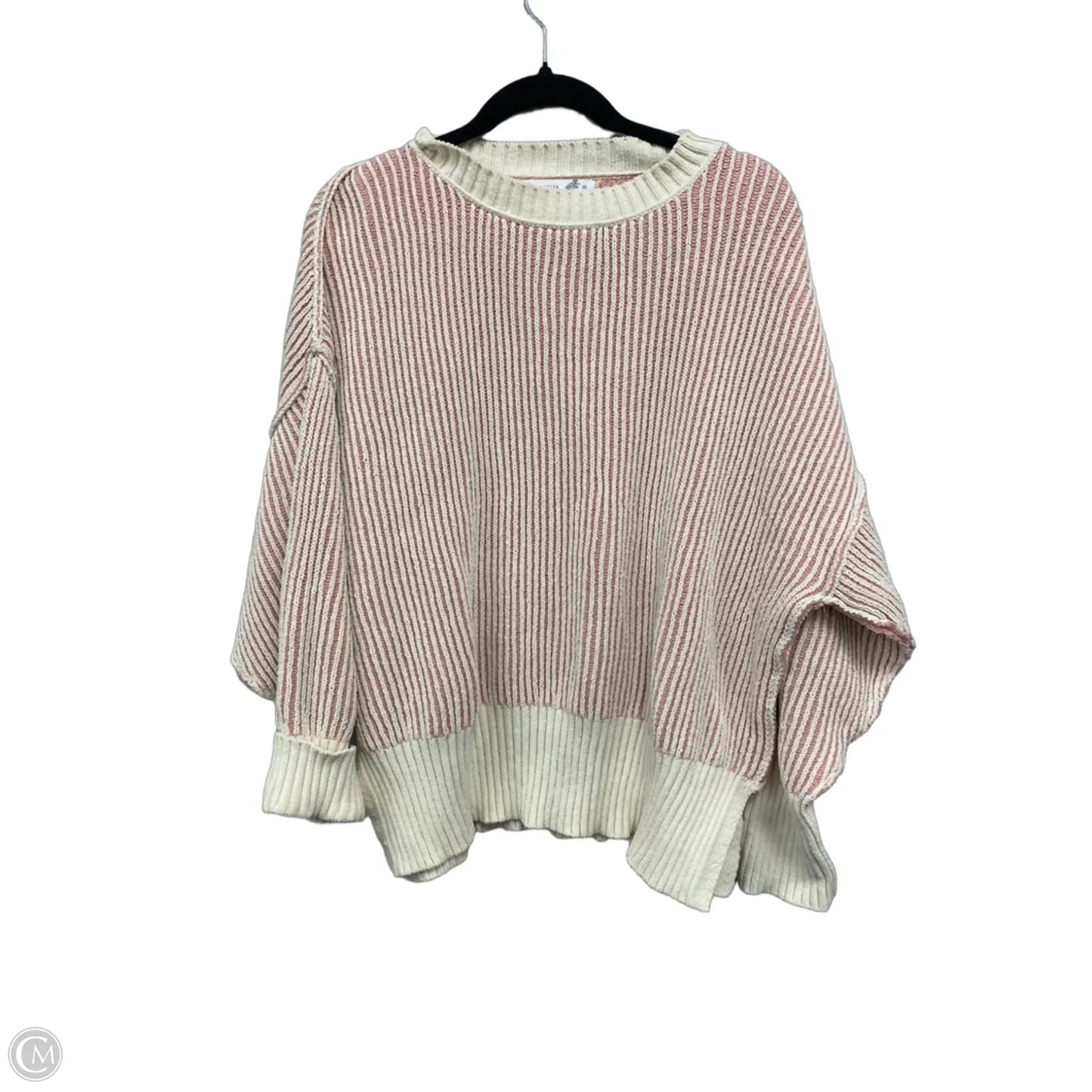 Sweater By Altard State In Cream & Pink, Size: M