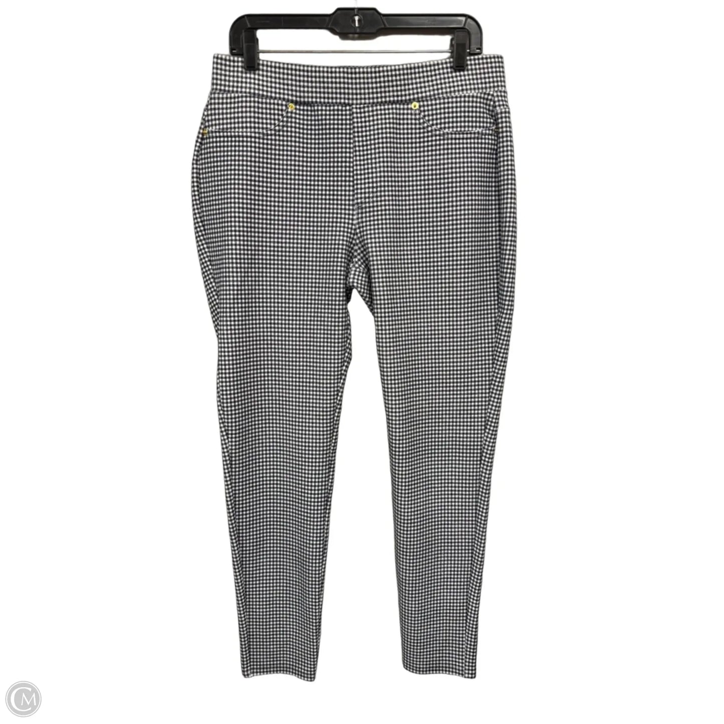Pants Leggings By Michael By Michael Kors In Blue & White, Size: L