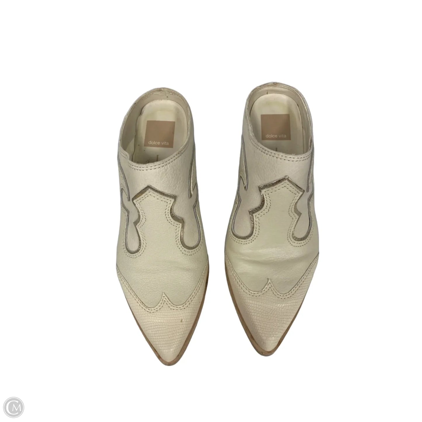 Shoes Heels Block By Dolce Vita In Cream, Size: 7