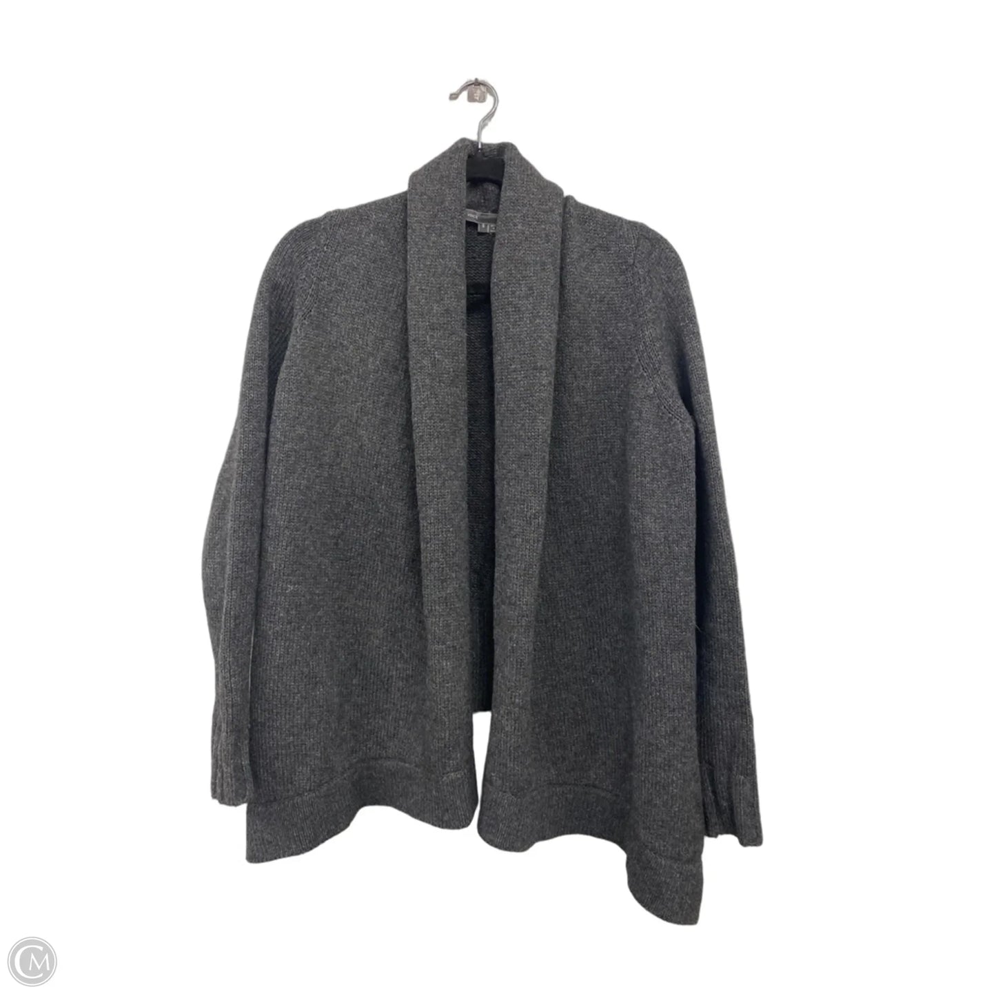 Sweater Cardigan By Vince In Grey, Size: S