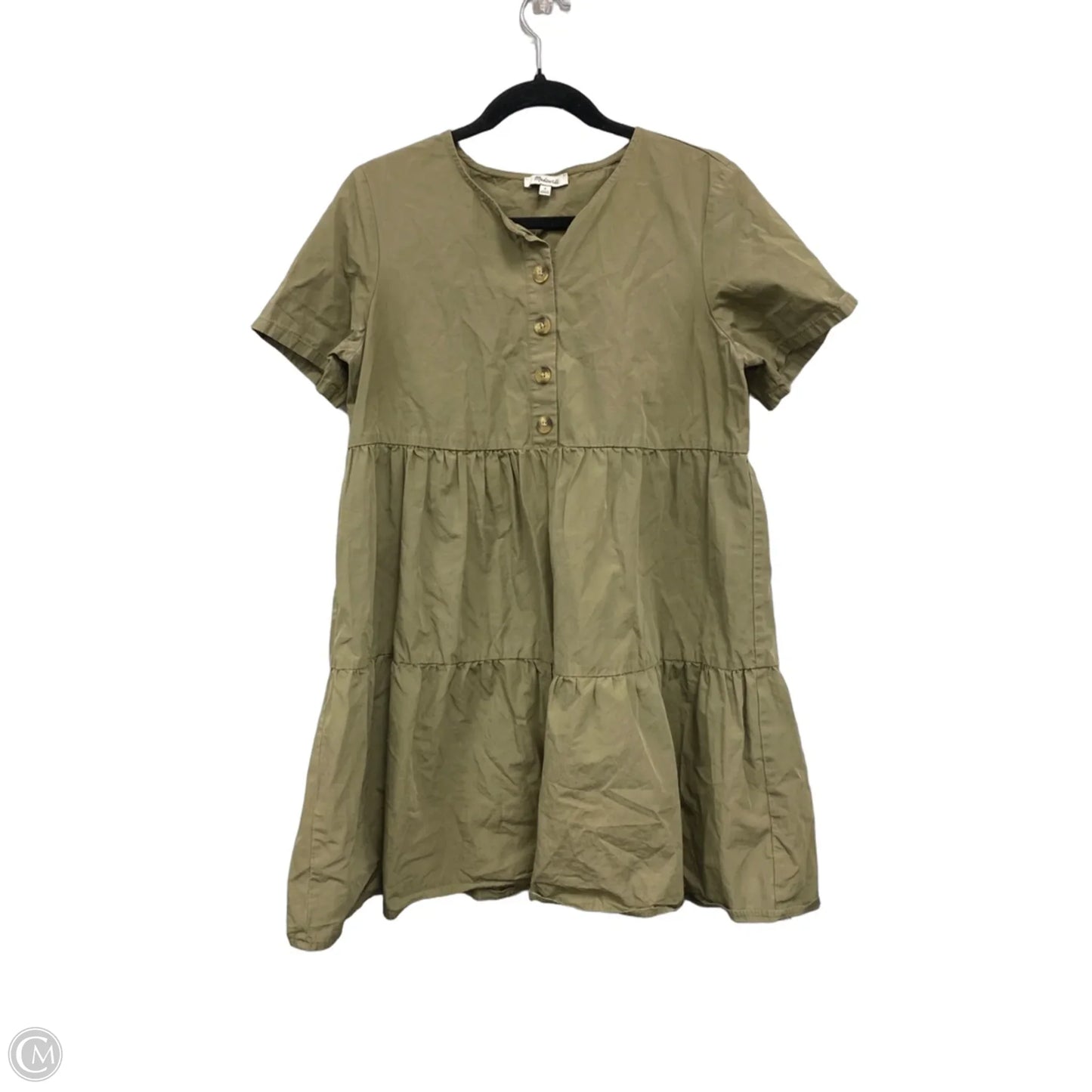 Dress Casual Short By Madewell In Green, Size: M