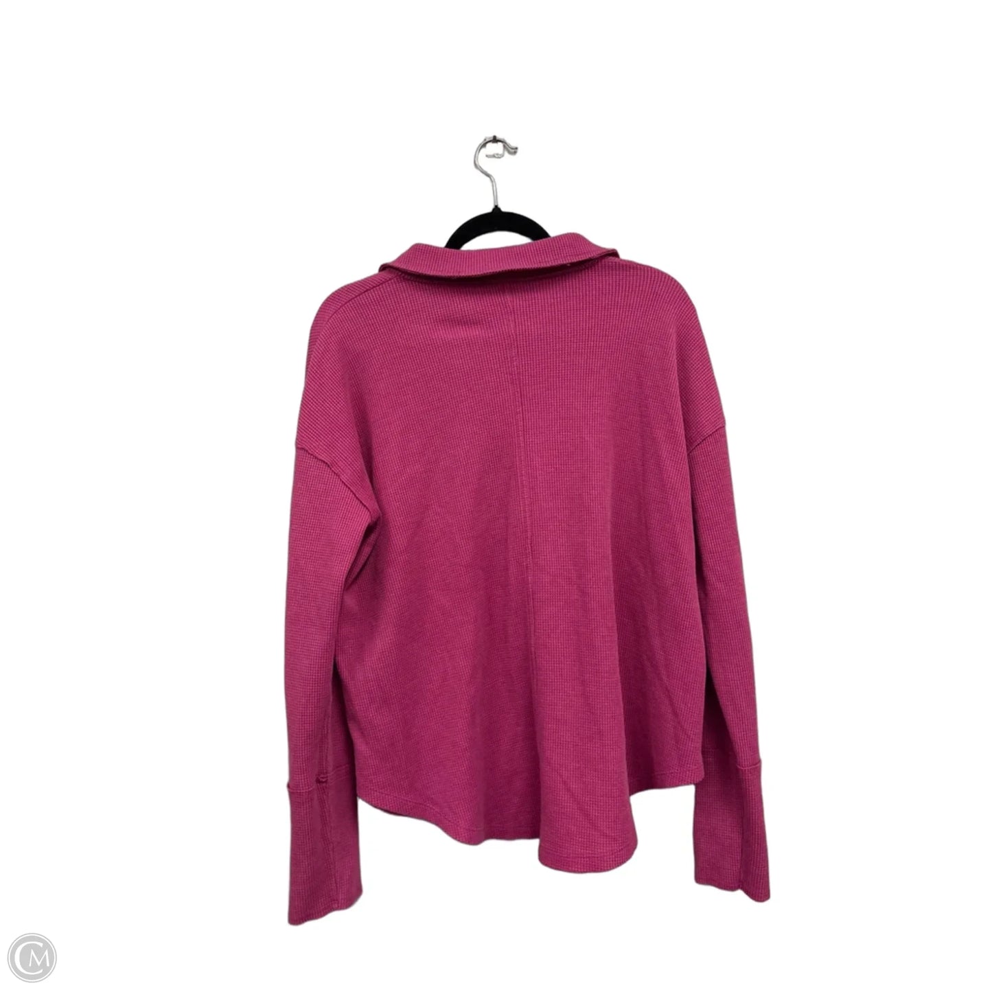 Top Long Sleeve By Blue B In Pink, Size: L