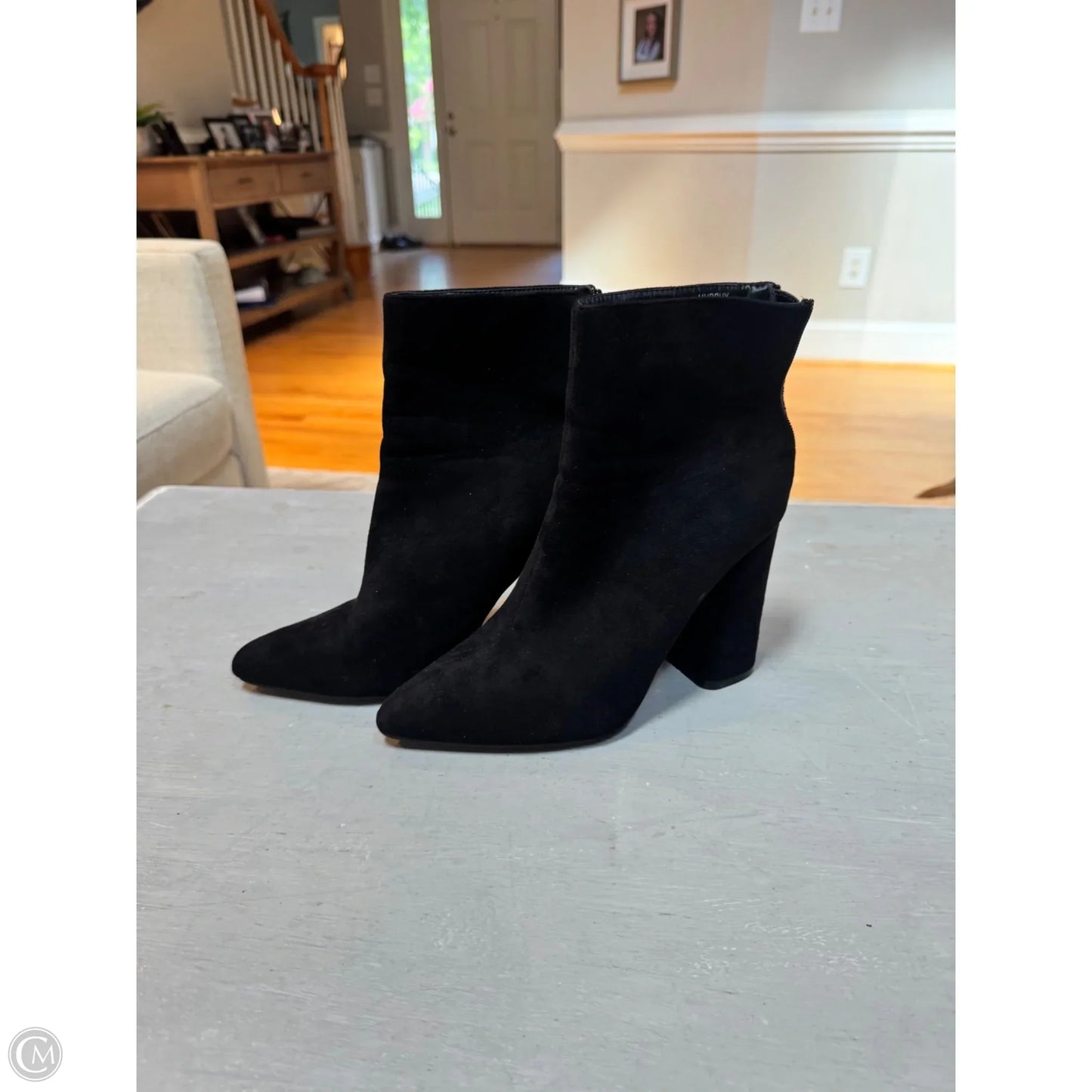 Boots Ankle Heels By Fashion Nova In Black, Size: 8.5