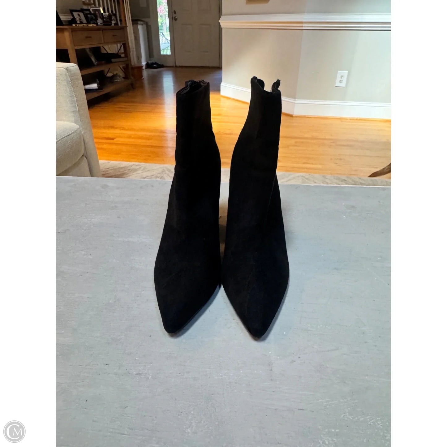 Boots Ankle Heels By Fashion Nova In Black, Size: 8.5