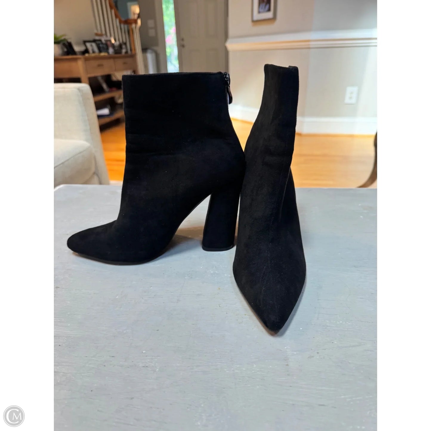 Boots Ankle Heels By Fashion Nova In Black, Size: 8.5