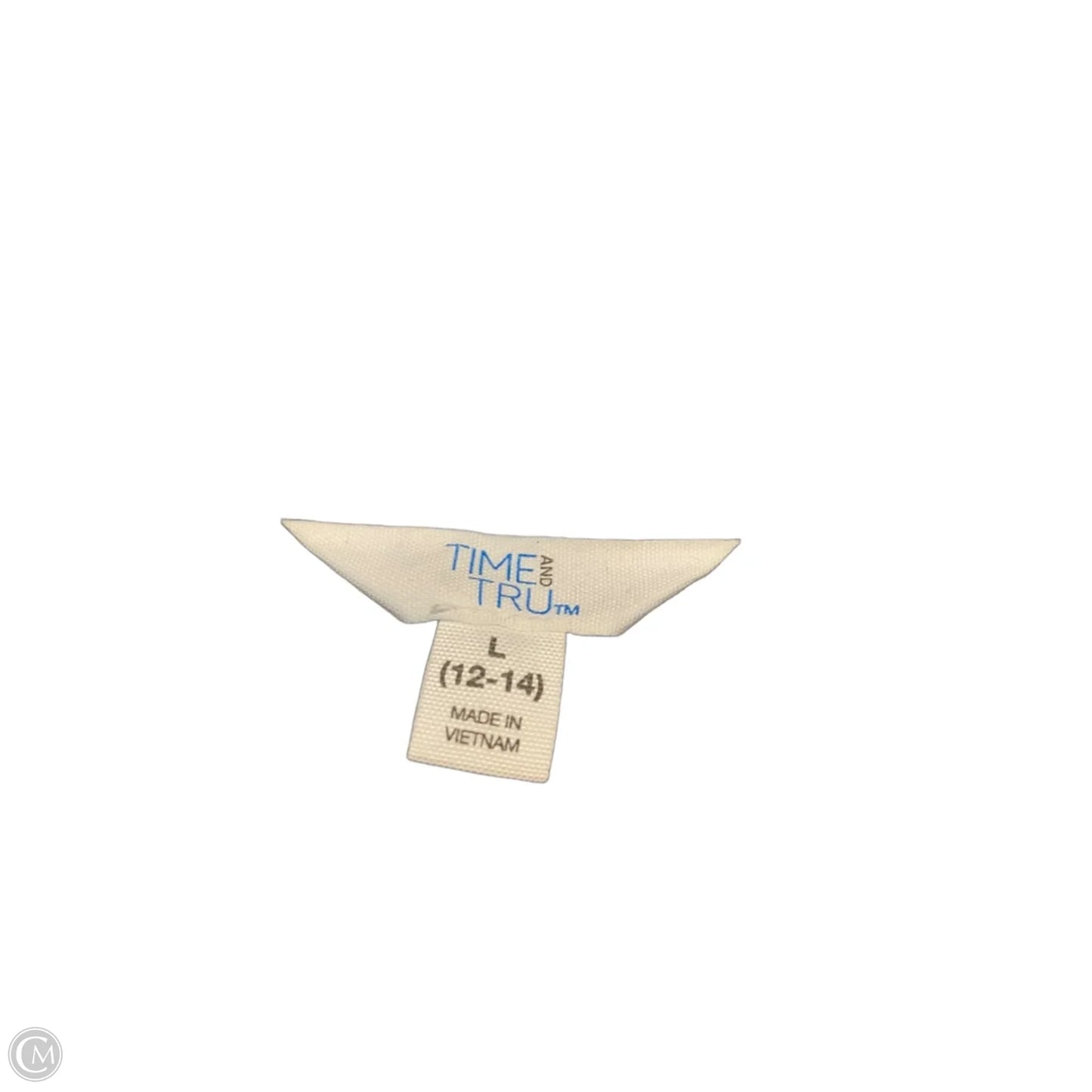 Dress Casual Short By Time And Tru In Blue, Size: L