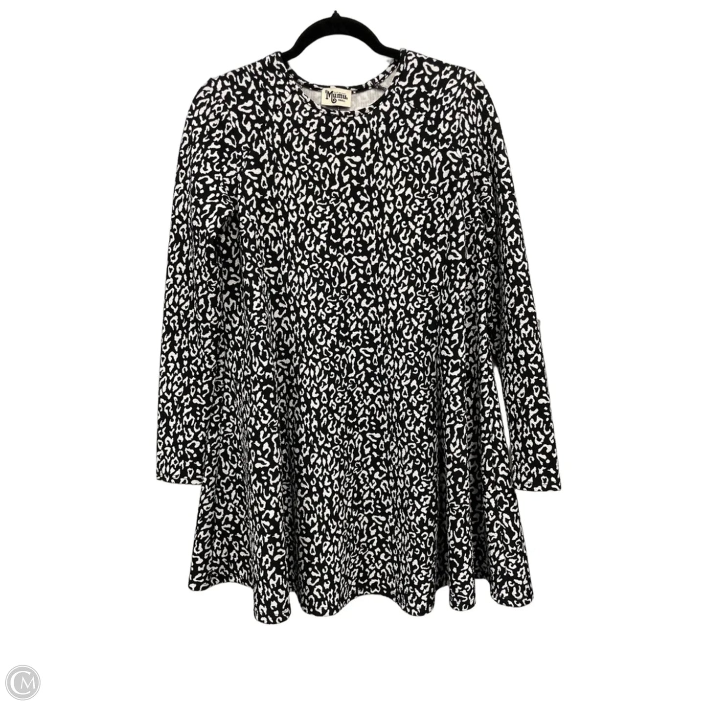 Dress Casual Short By Mumu In Black & White, Size: S