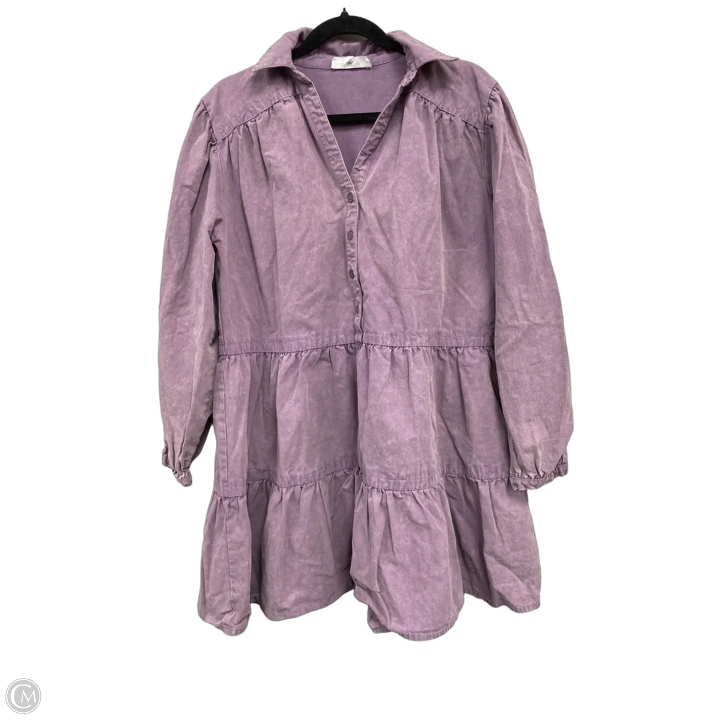 Dress Casual Short By &merci In Purple, Size: L