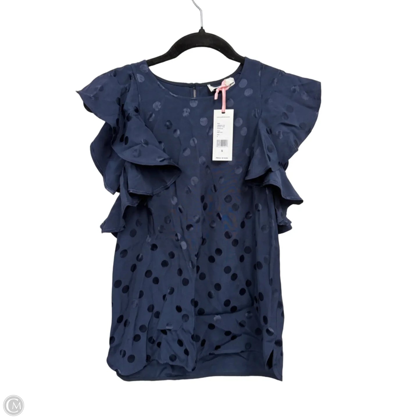 Top Short Sleeve By Vineyard Vines In Navy, Size: S