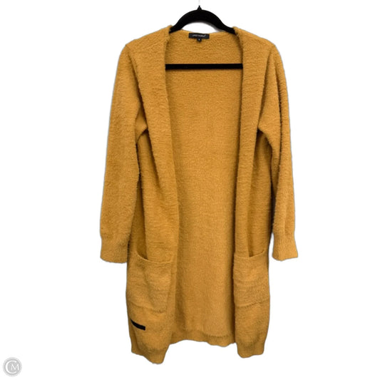 Cardigan By Simply Southern In Gold, Size: L