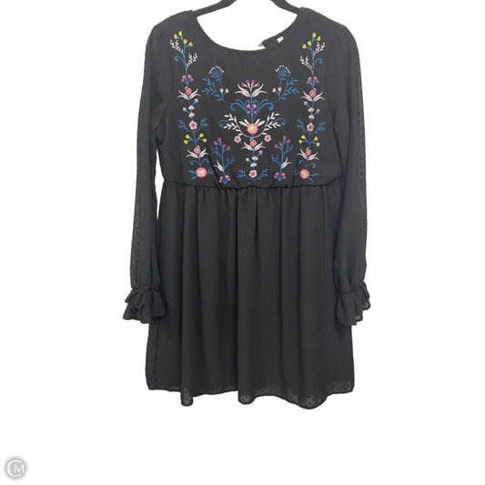 Dress Casual Short By Xhilaration In Black & Blue, Size: S