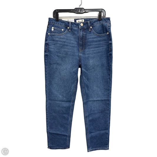 Jeans Straight By Seven 7 In Blue, Size: 8