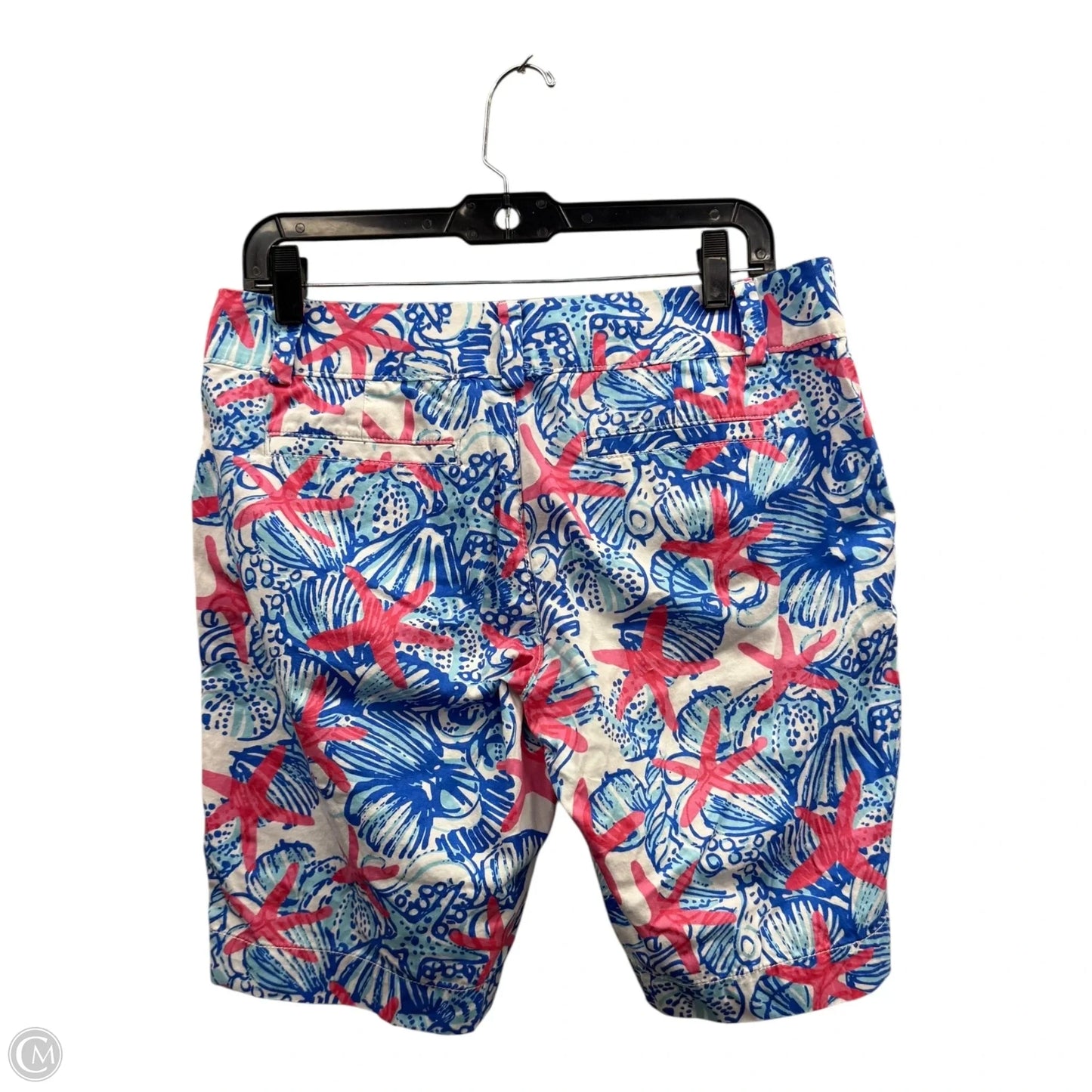 Shorts Designer By Lilly Pulitzer In Blue & Pink, Size: 8