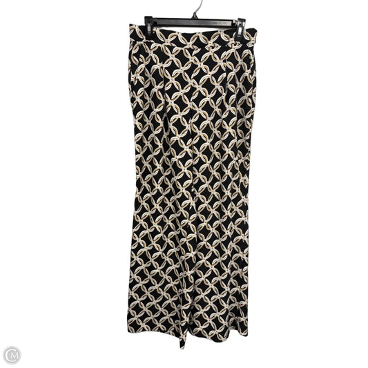 Pants Wide Leg By Ann Taylor In Black & Tan, Size: 6