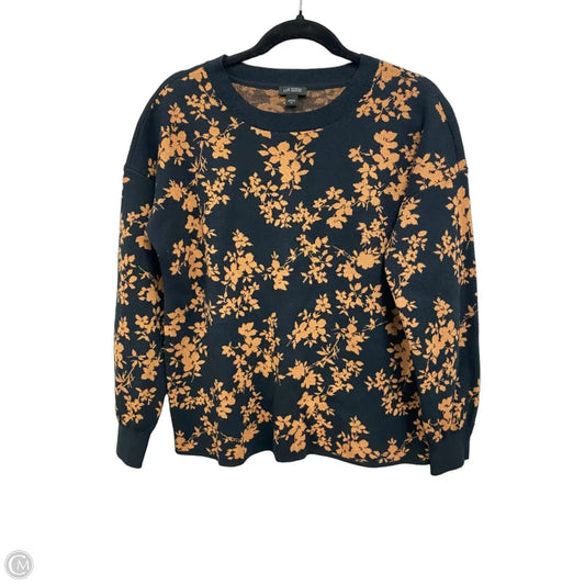Sweater By J. Jill In Black & Tan, Size: M