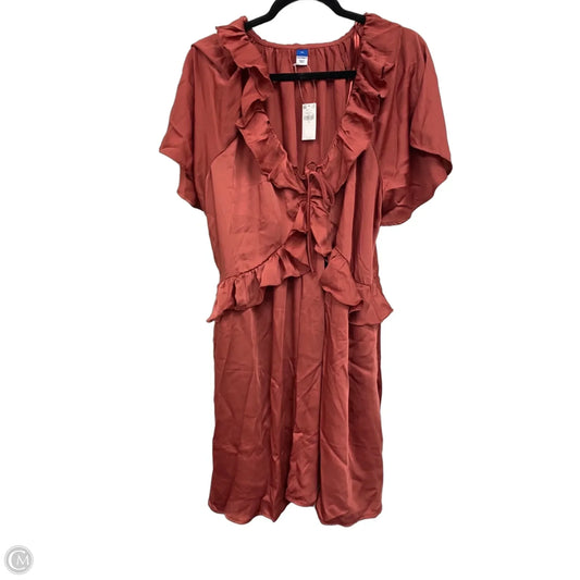 Dress Casual Short By Old Navy In Copper, Size: Xl